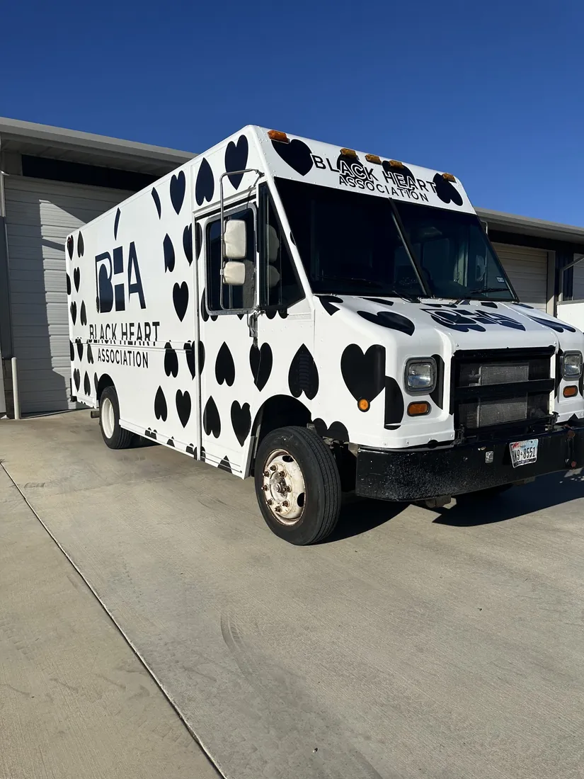Full vehicle wrap on a box truck — Full Curl Graphix, Alvarado, TX